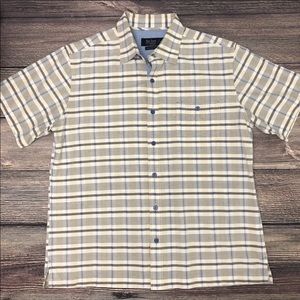 Nat Nast Silk blend plaid shirt American Fit